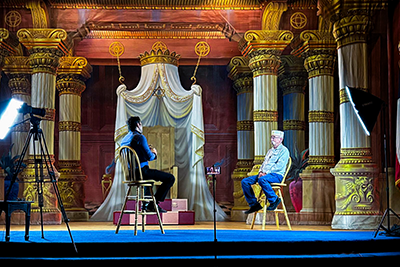 Builders of the Desert episode still - El Paso Scottish Rite Temple